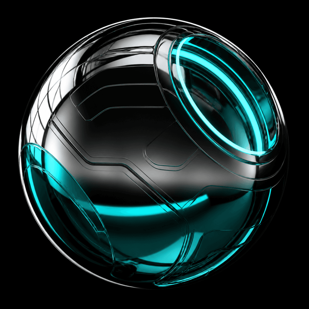 Chrome sphere